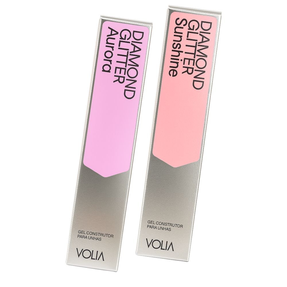 Volia - Refil Sache Gel Construtor - Diamond Glitter 14g em Oferta na Shopee