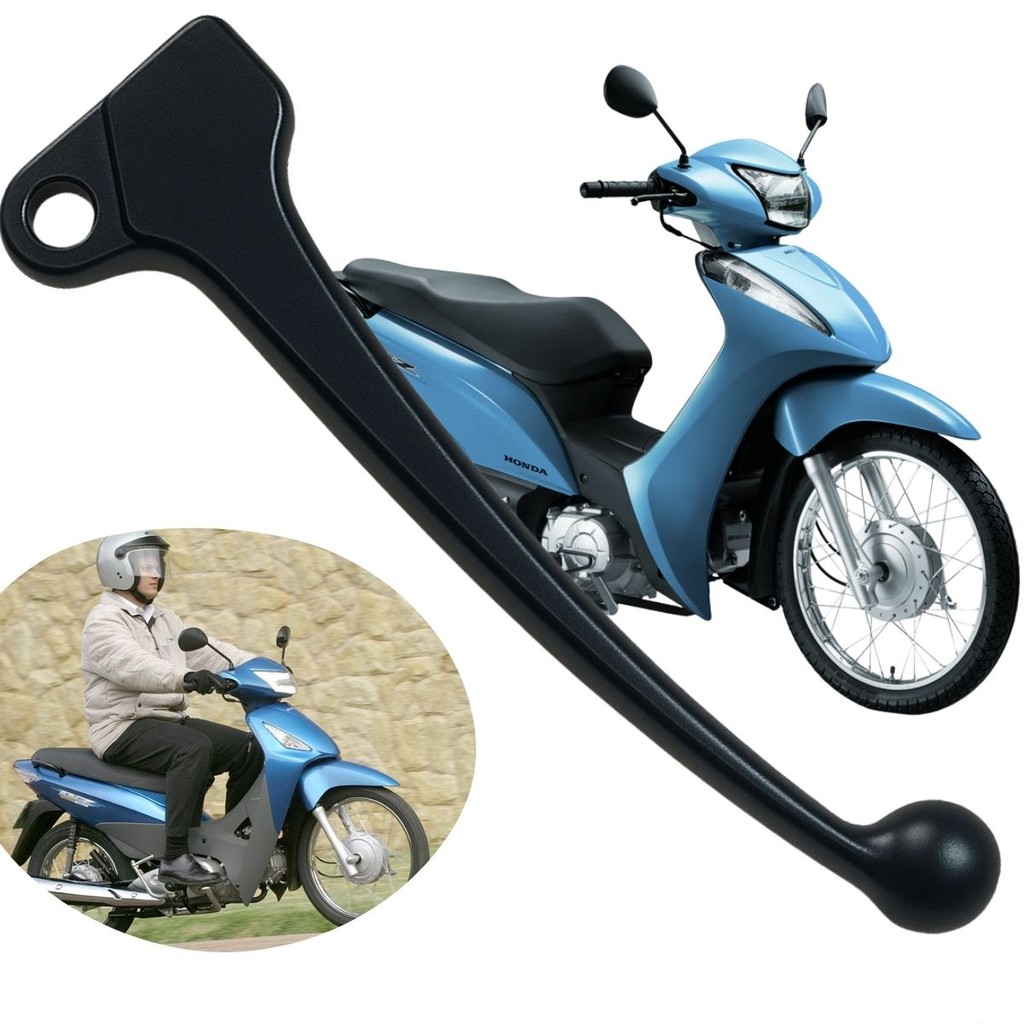 Manete De Freio Para Honda Biz 100 Lona Tambor Lado Direito