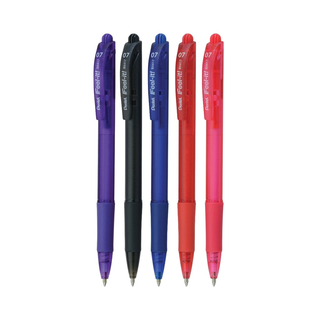 Caneta Esferográfica Ifeel-It Retrátil 0.7mm Pentel Cores Variadas