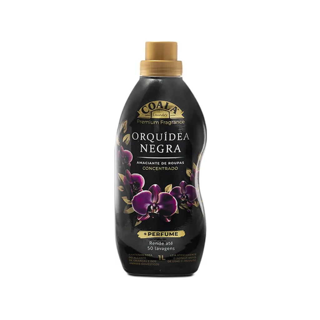 Amaciante de Roupas Concentrado 1l Orquídea Negra Coala Laundry