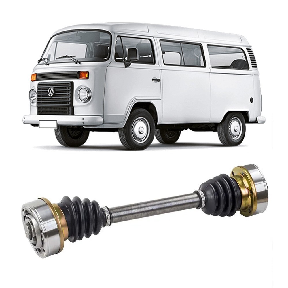 Semi Eixo Volkswagen Kombi Ar 1.6 Gasolina 78/2005 Kombi Agua 1.6 Diesel 06/2014 Manual 33 Dentes