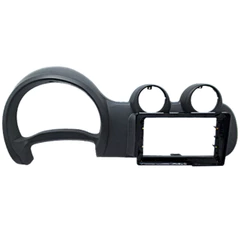 Moldura 9" Flutuante Fiat Uno Vivace 10/16, Fiorino G3 14/21 - Grafite