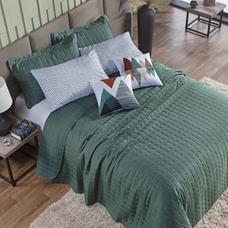 Kit Colcha Cobre Leito 7 Peças Solteiro Casal Queen King Percal 300 Fios Com Fronhas Capas Almofada Porta Travesseiro em Oferta na Shopee