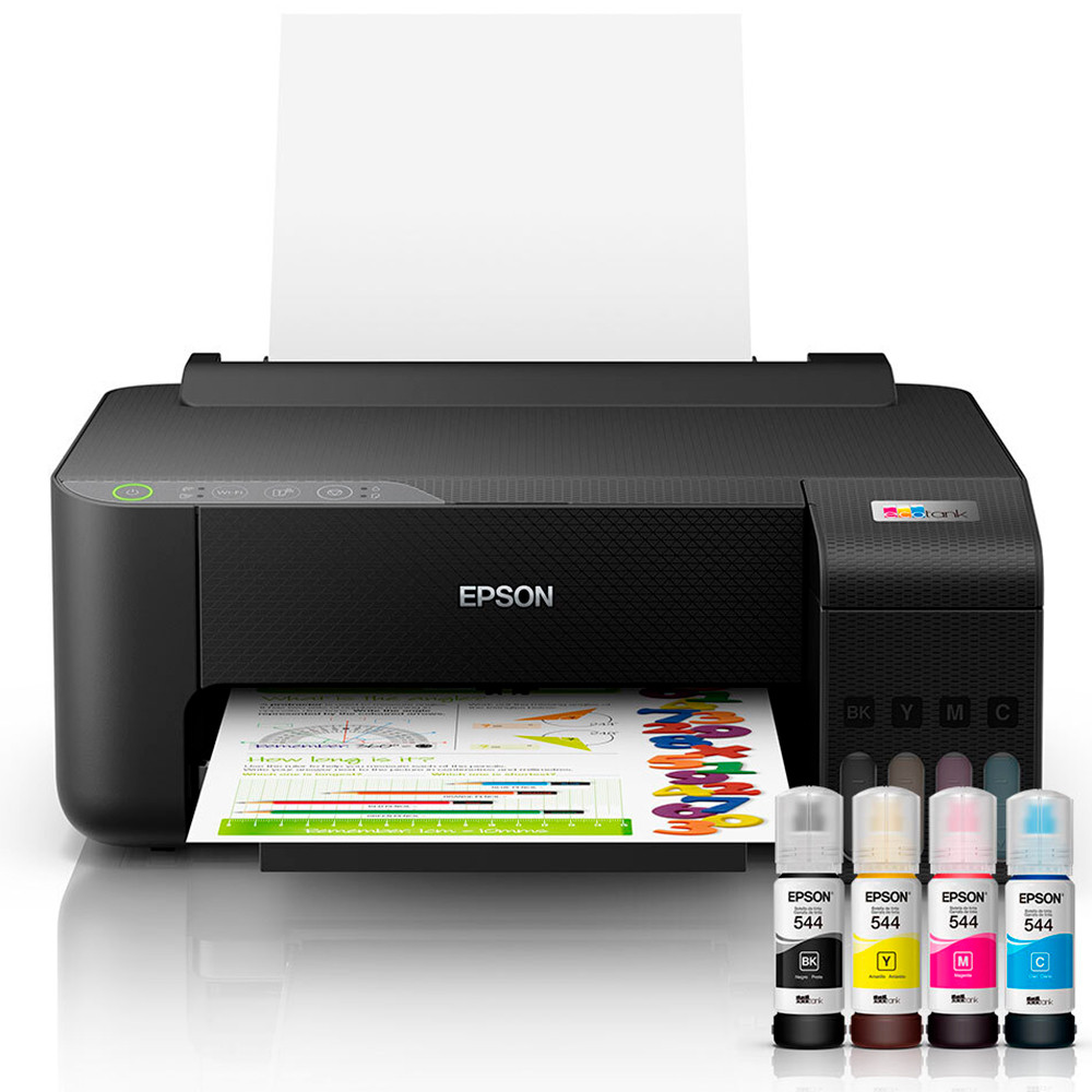 Impressora Epson EcoTank L1250 Jato de Tinta Colorida com Sistema de Tanque de Tinta Wi-Fi Bivolt em Oferta na Shopee
