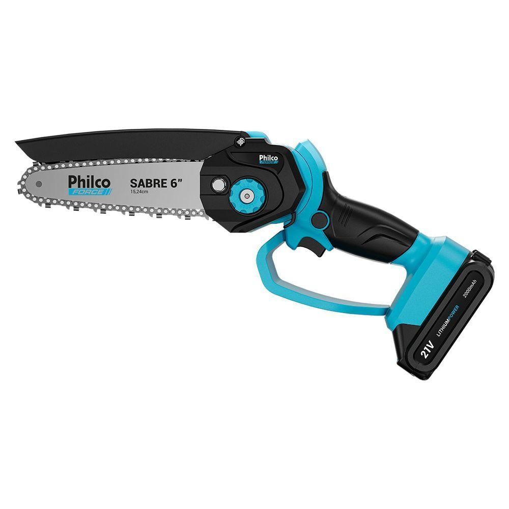 Mini Motosserra Philco Force PMM216 3000 RPM 7ac Bivolt em Oferta na Shopee
