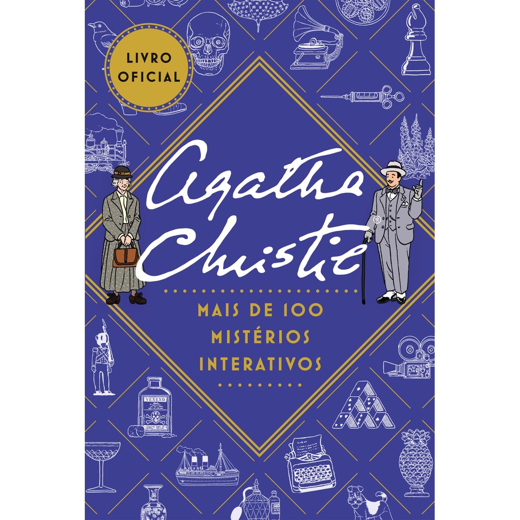 Agatha Christie: mais de 100 mistérios interativos comece sua leitura hoje