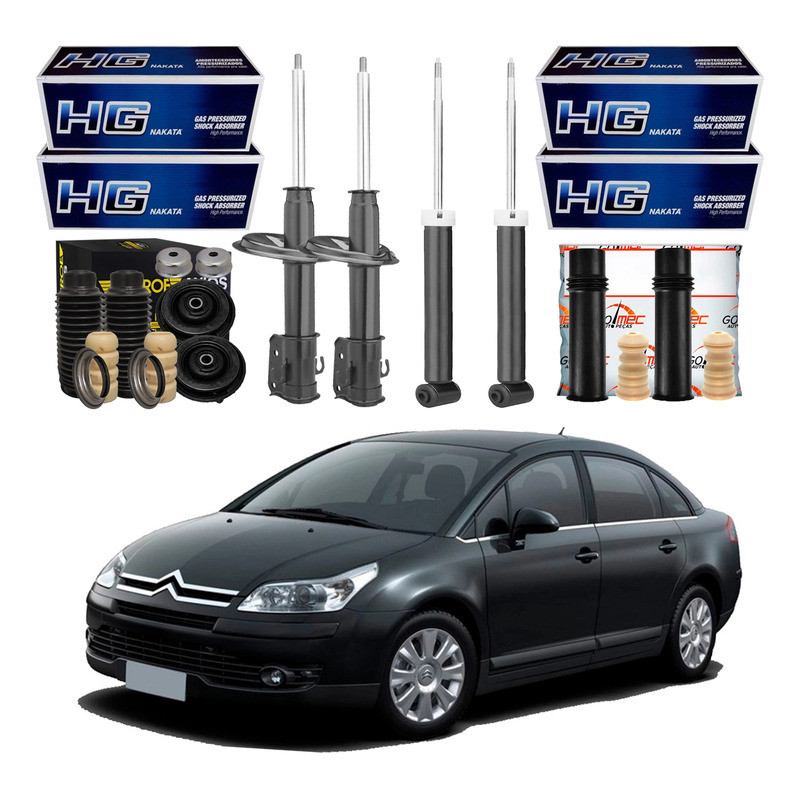 Kit Amortecedor Dianteiro Traseiro C4 Pallas 2.0 2007 A 2014 em Oferta na Shopee