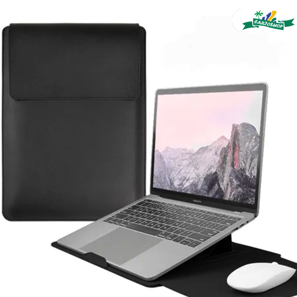 Capa Interna Macia de Couro PU para Macbook, Compatível com 13,3, 15 e 16,2 Polegadas