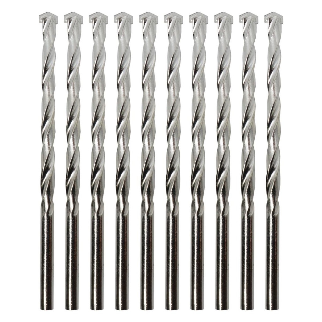 Kit com 10 Brocas Concreto 6 x 100 mm Tradestar em Oferta na Shopee
