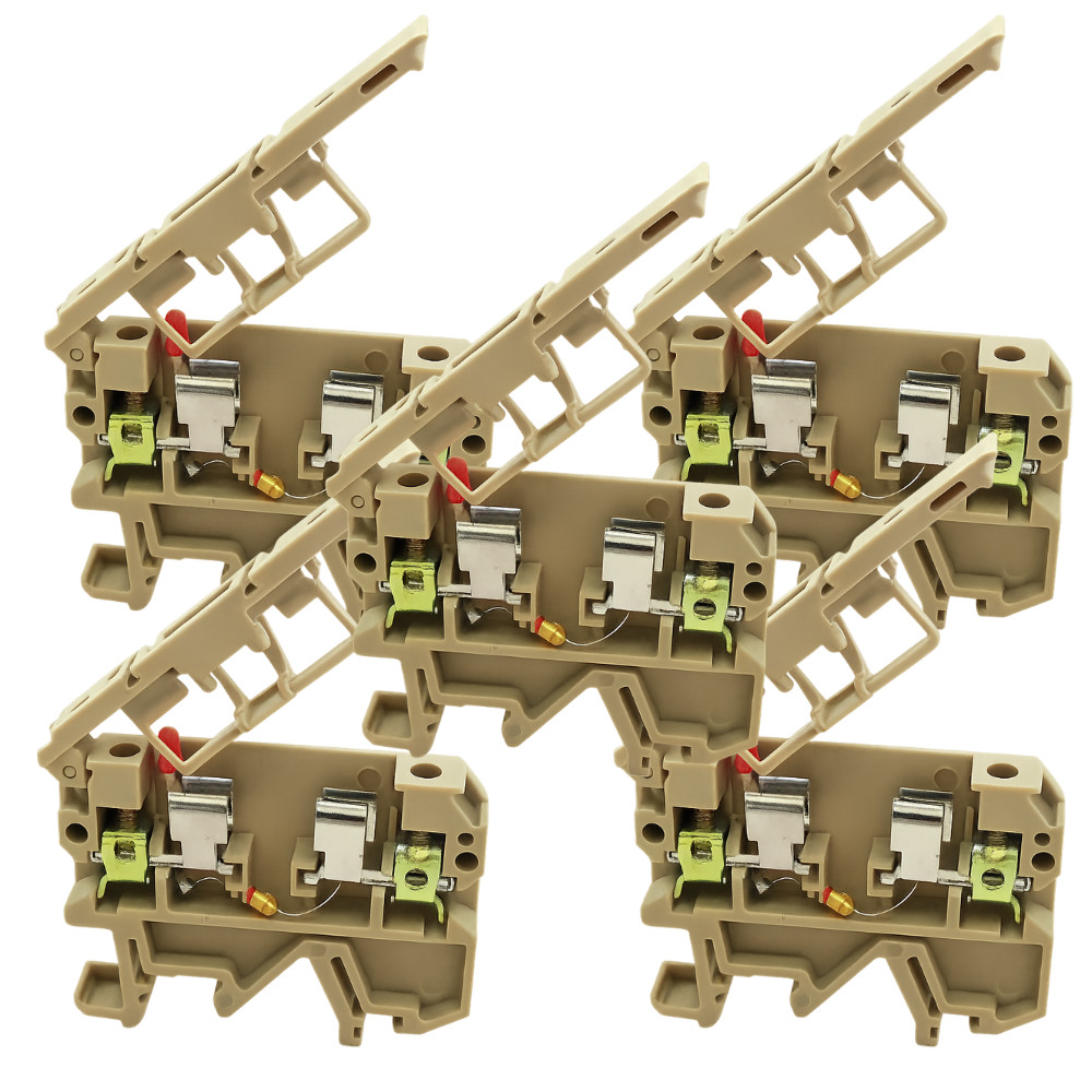 KIT 5 BORNE SAK PORTA FUSIVEL COM LED