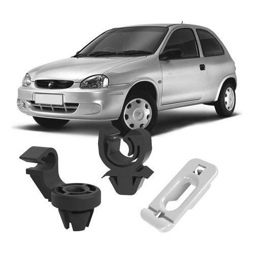Suporte Haste Capô Corsa Hatch Wind 94 A 97 98 99 2000 2001