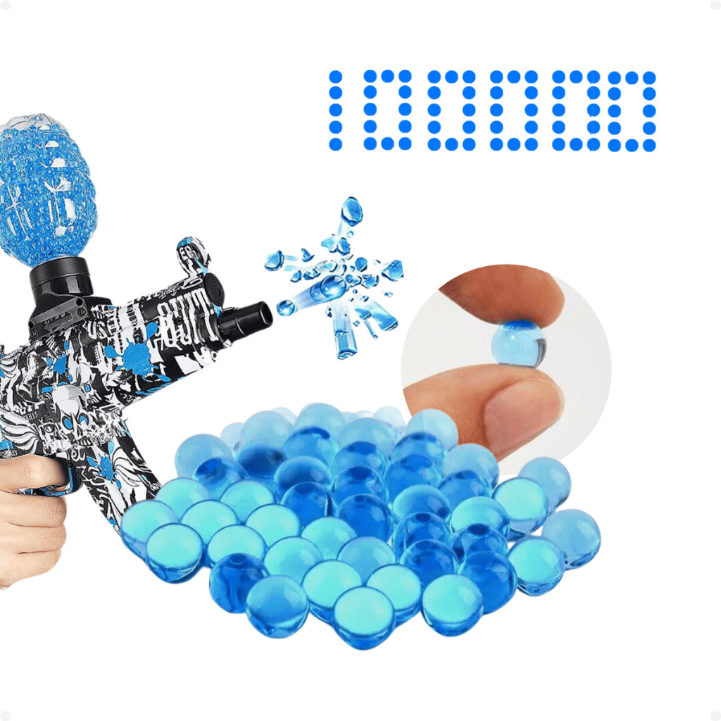 Kit 100 MIL Bolinhas de Gel 7-8mm Cresce na Água em Oferta na Shopee