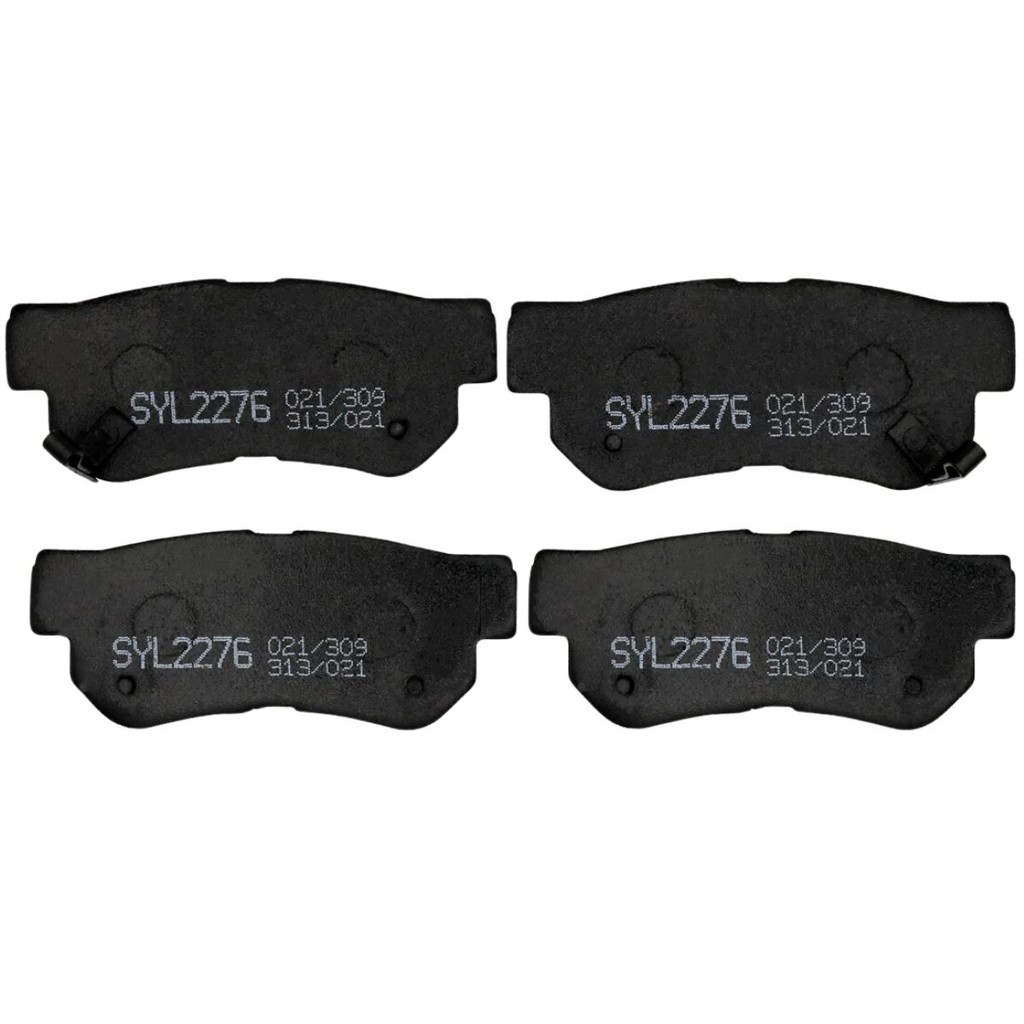 Pastilha De Freio Traseira Azera 2007 A 2011 / Elantra 2011 A 2022 / Santa Fé 2001 A 2006 / Sonata 2001 A 2004