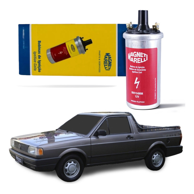 Bobina De Ignição Saveiro Quadrada 1.6 1.8 1991 A 1995 em Oferta na Shopee