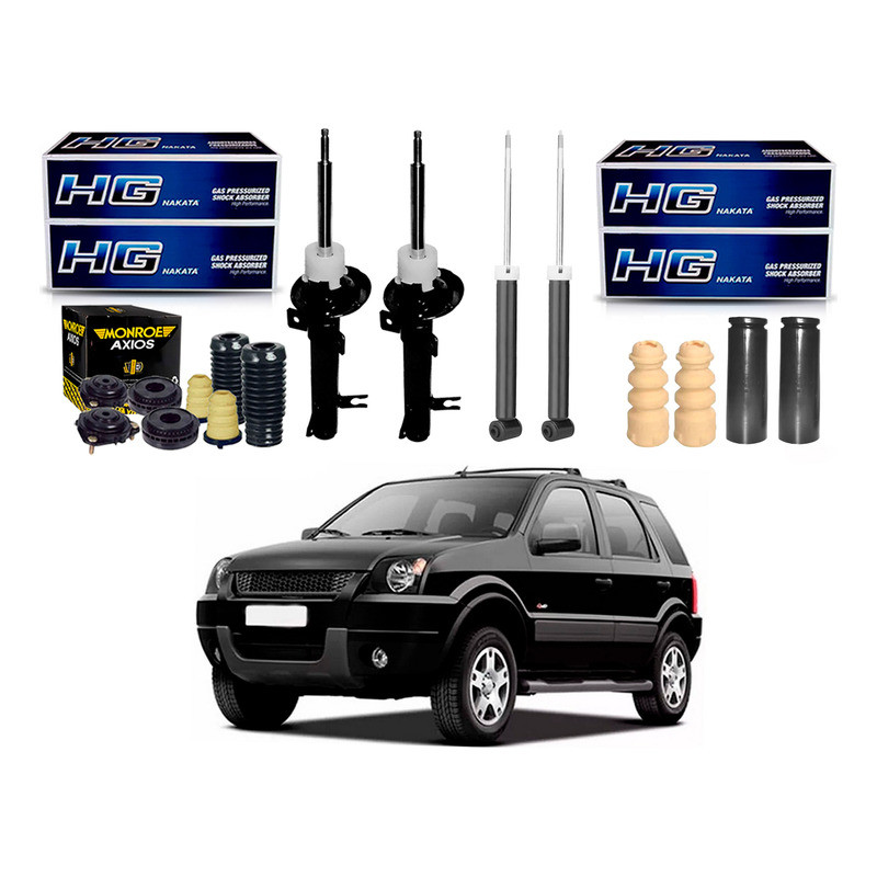 Amortecedor Dianteiro Traseiro; Ecosport 4x2 1.6 2003 A 2008
