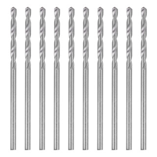 BROCA ACO RAPIDO STANDARD, PARA METAL, POLIDA, HASTE CILINDRICA, 2MM, 10PCS // MTX em Oferta na Shopee