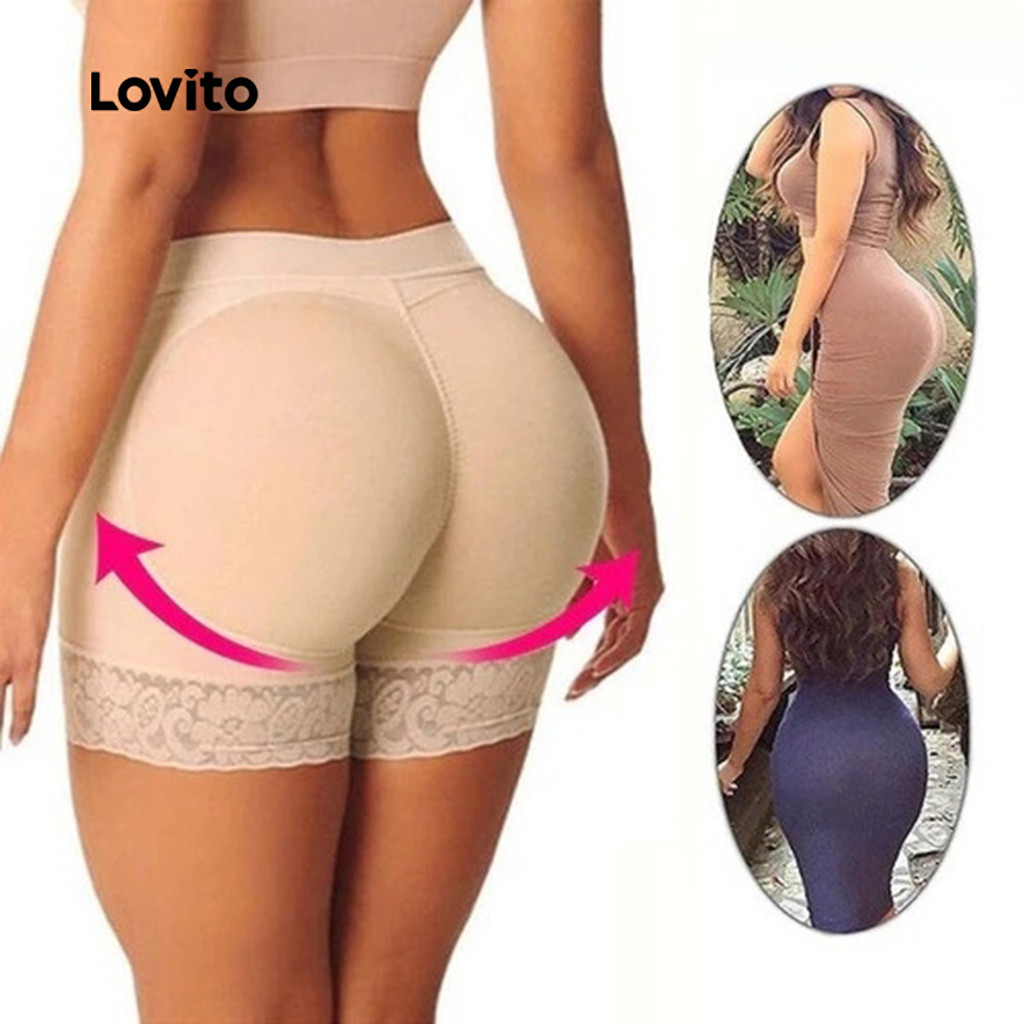 Lovito Roupas Modeladoras Levantadoras de Bumbum para Todas As Estações para mulheres LCS25A134 em Oferta na Shopee