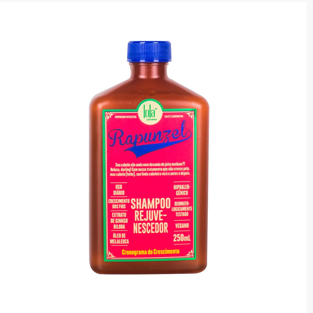 Rapunzel Shampoo Rejuvenescedor 250ml-Lola Cosmetics