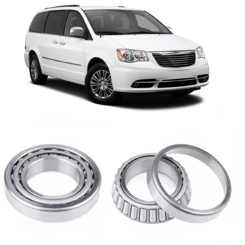 Rolamentos Laterais Caixa Satélite Chrysler Town &amp; Country 2008 até 2016