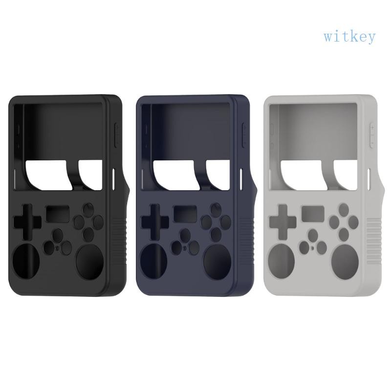 Dispositivo Jogo Portátil Capa Silicone Risco Proteções Contra Quedas Fácil Limpar Forte Para R36 em Oferta na Shopee