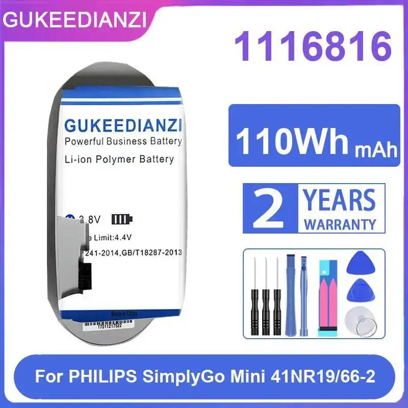 Para Philips Simplygo Mini 41NR19 66-2 Bateria Concentradora De Oxigênio Portátil 110Wh Durável 1116816