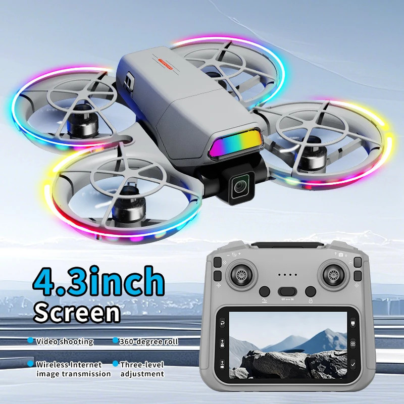 Z809 Drone Screen Controle Remoto Motor Sem Escova Helicóptero De Modo Cabeça 360 ° Flip Quadcopter Dron RC Brinquedos P