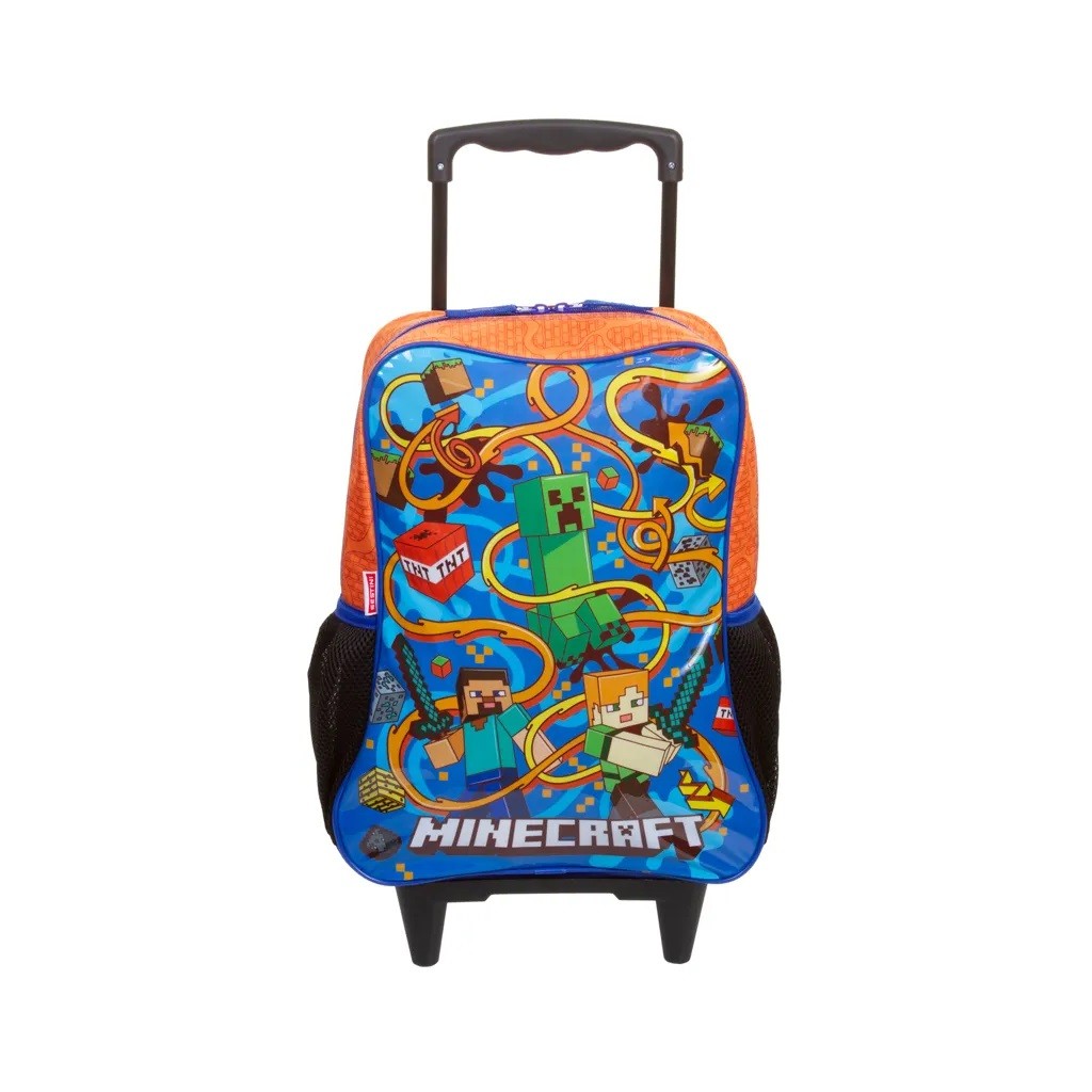 MOCHILA SESTINI RODINHAS MOCHILETE MINECRAFT 066047-00