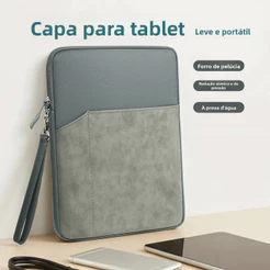 Capa protetora para Tablet PC de 11 e 13 polegadas, à prova d'água à prova de choque, compatível com iPad.