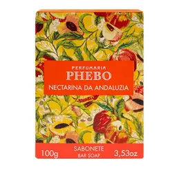 Sabonete Phebo Nectarina da Andaluzia 100g Embalagem com 12 Unidades