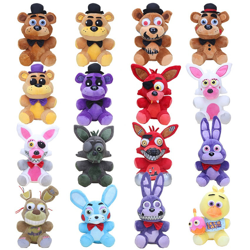 Boneco de Pelúcia Floral Five Nights At Freddy's FNAF Fazbear Bonnie Springtrap 23 cm