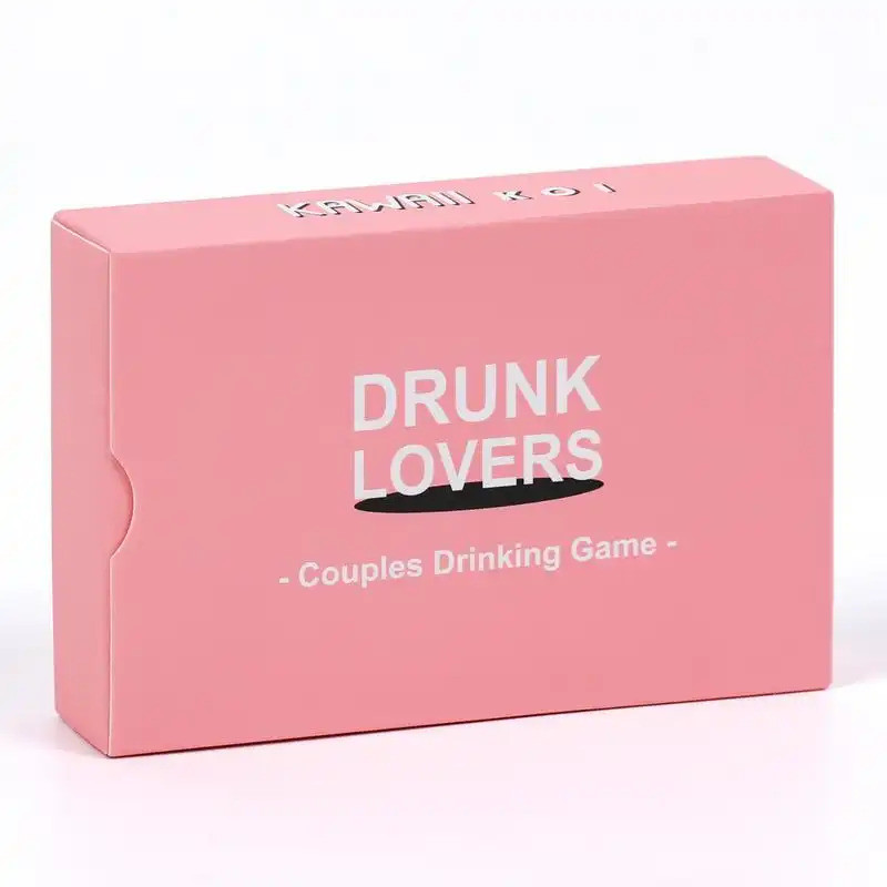 Creative Couple Drinking Game with 2 Levels, Card Game Supplies for Anniversary Party Use, Fun Date Night Entertaining G