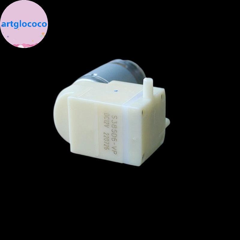 Artglococo 1 Peça Bomba De Pistão De Sucção De Pressão Negativa DC 12V 70Kpa Mini Motor Pequena Vácuo De Ar DIY Tira Lei