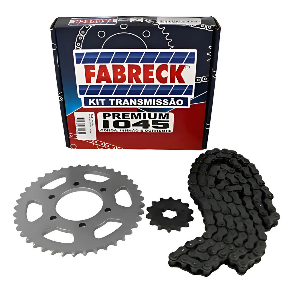 Kit Transmissão Relação Completa Xtz 150 Crosser 2023 Novo