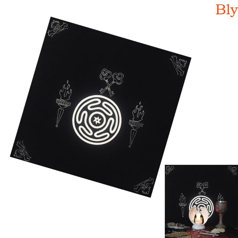 Bly Forma Quadrada Pêndulos Esteira Altar Toalha De Mesa Jogo De Tabuleiro Almofada Runas