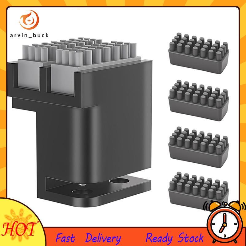 Para P1P/P1S X1/X1C/X1E Compatível Bico Limpador De Cabeça De Impressão Escova De Silicone Com 4 Peças Cabeças De Reposi