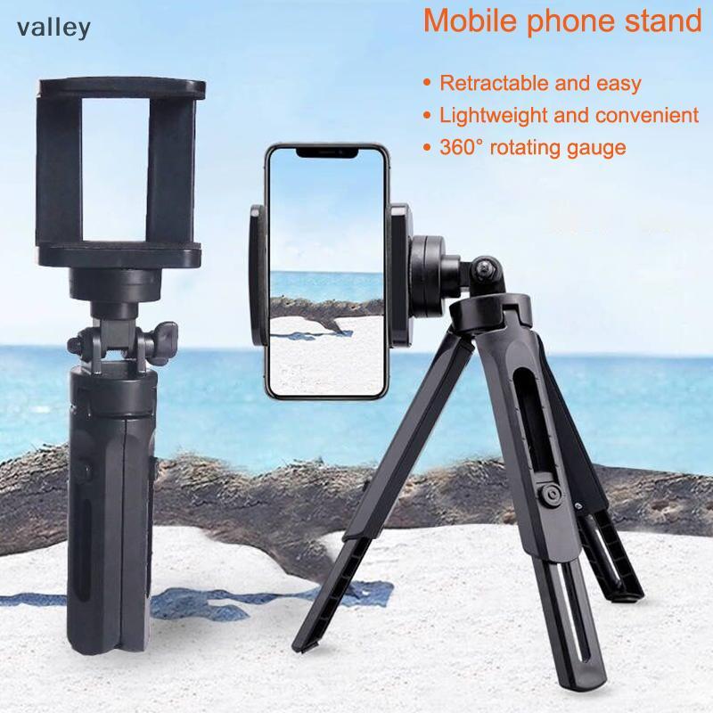 [VLY] Portátil Extensível Mini Desktop Smartphone Tripé Montagem Celular Selfie Sti Suporte De Telefone Para De Vídeo Ao