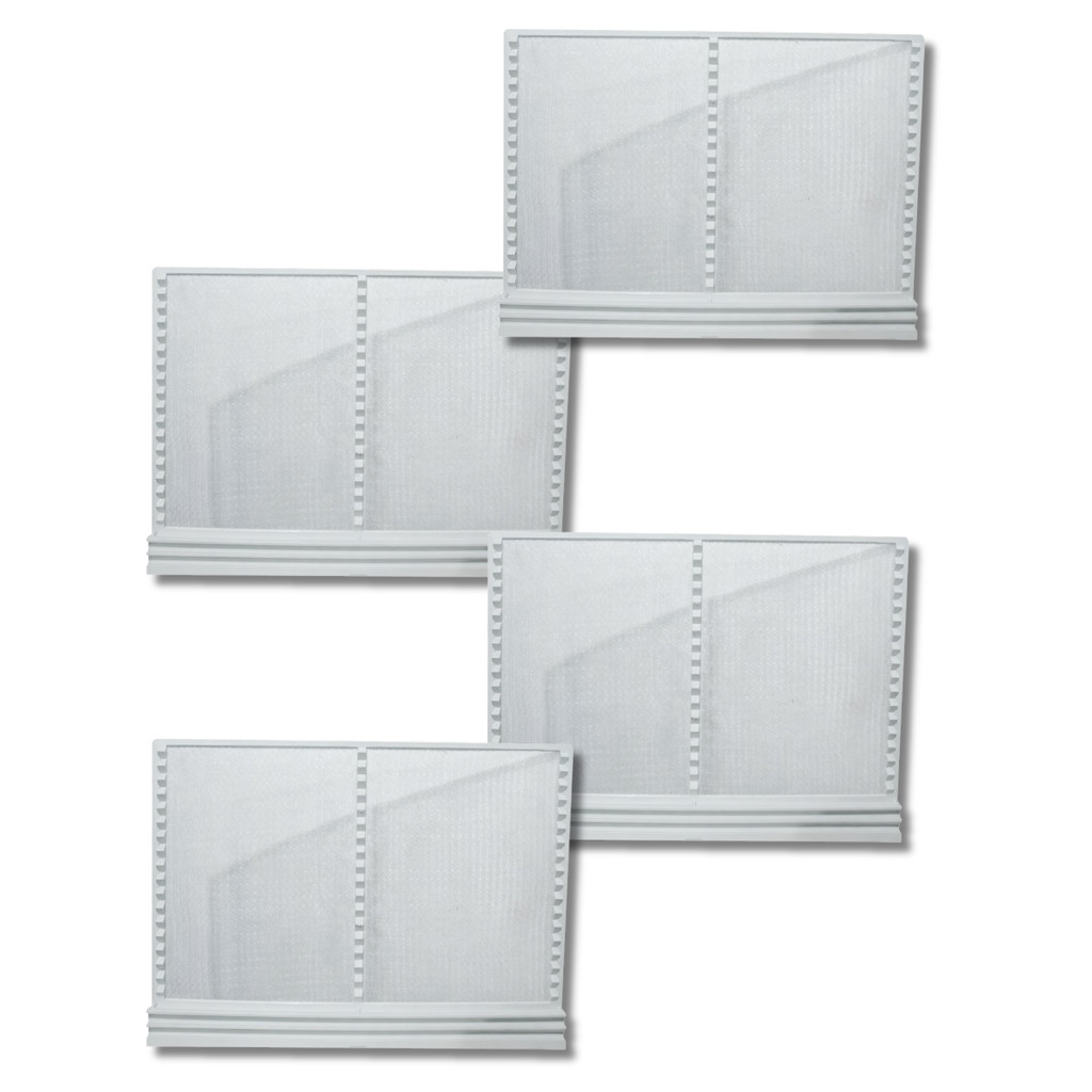 Kit 4 Filtro Ar Condicionado Piso Teto Komeco 48 a 60 Mil BTUS