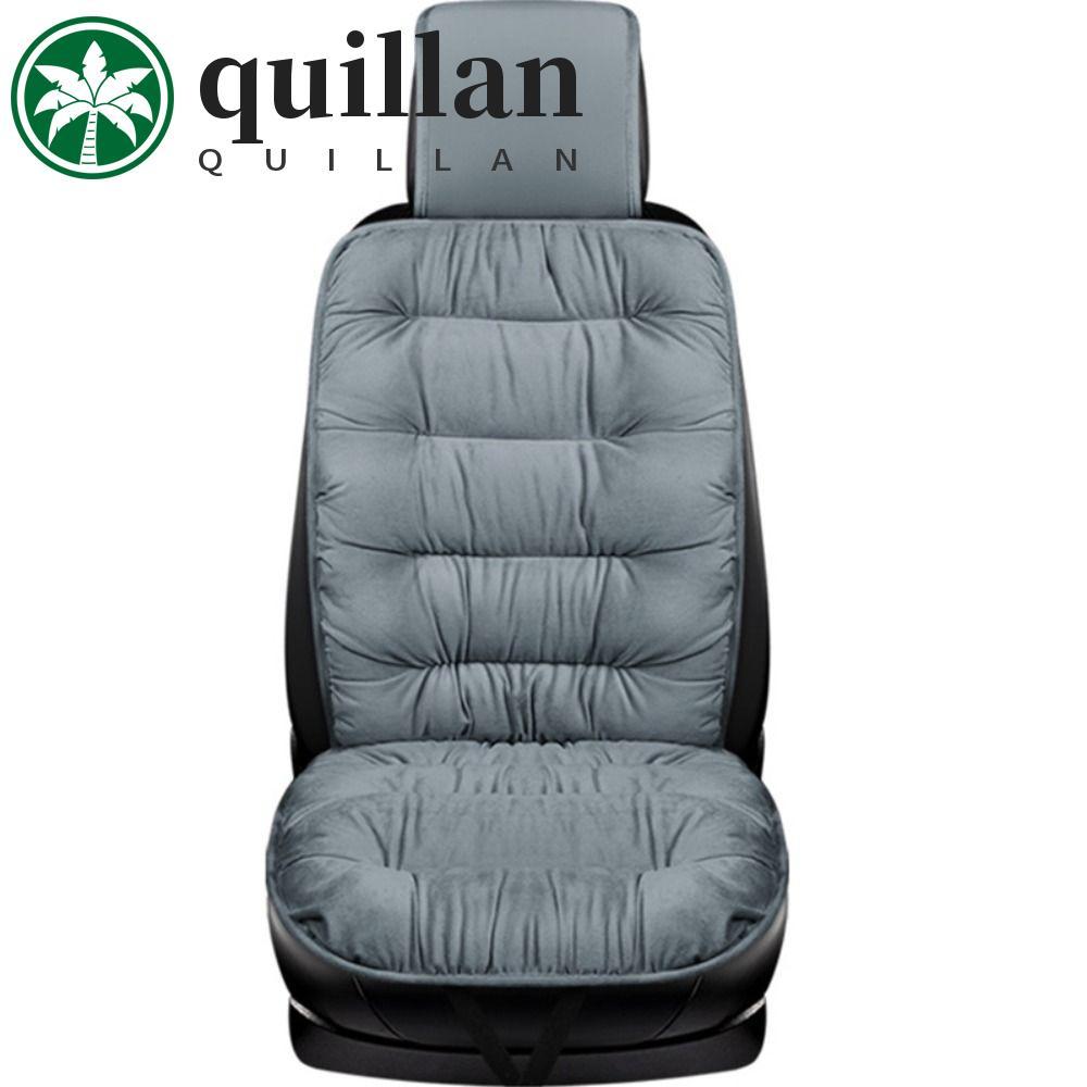 Almofada De Assento De Carro De Veludo Quente QUILLAN , Capa Inverno Grosso De Algodão , Confortável , Macio E