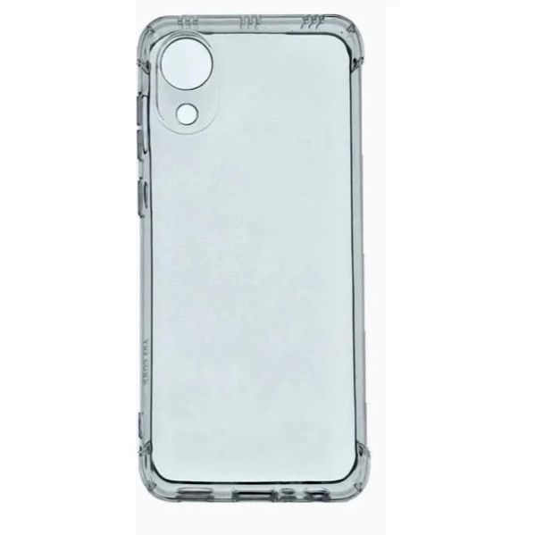 Capa transparente para Sans Galaxy A01 a01 core a02 a03 core a04 a04s a05s a06 com borda protetora