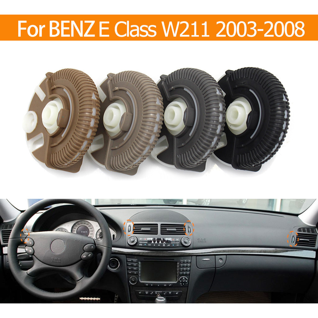 Rolo De Controle De Ar Condicionado Dianteiro , Base De Ventilação Ac , Roda Rolante Para Mercedes Benz Classe E W211 20