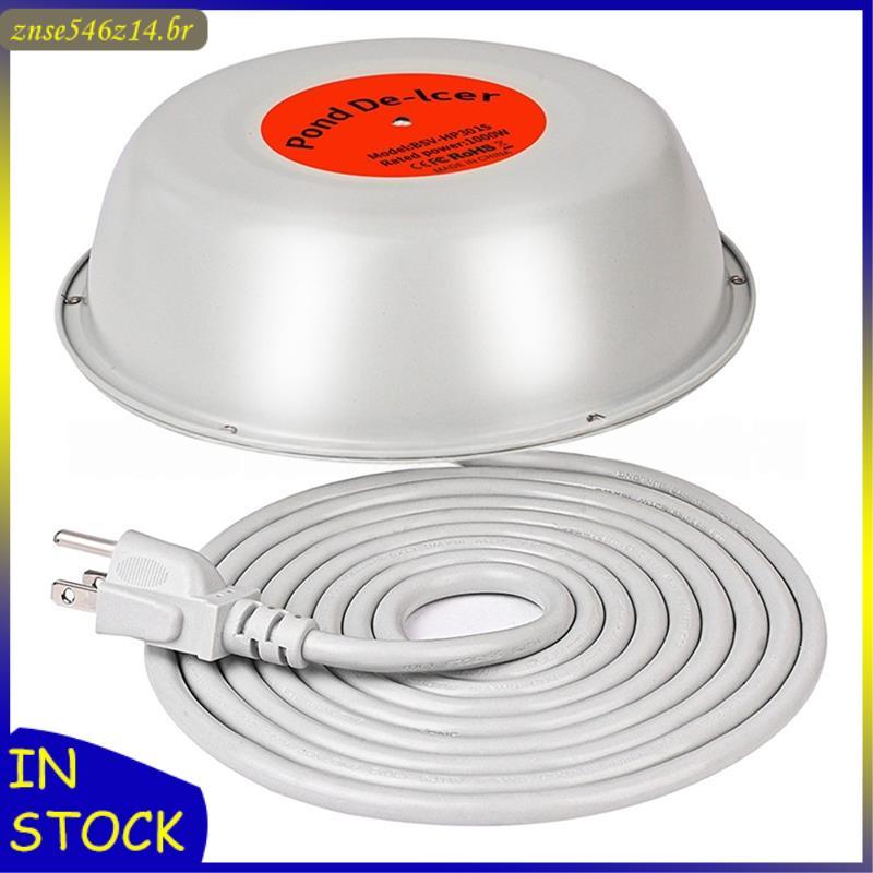 [Rbw] Aquecedor Floatin G Pond Com Controle De Termostato 1000W Liga/Desliga Automática , Indicador LED E Descongelador