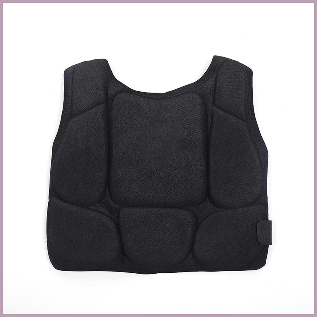 Protetor De Corpo De Boxe Confortável Taekwondo Peito Guarda Colete Unisex Adultos Crianças Kickboxing Mama Para hyss2br