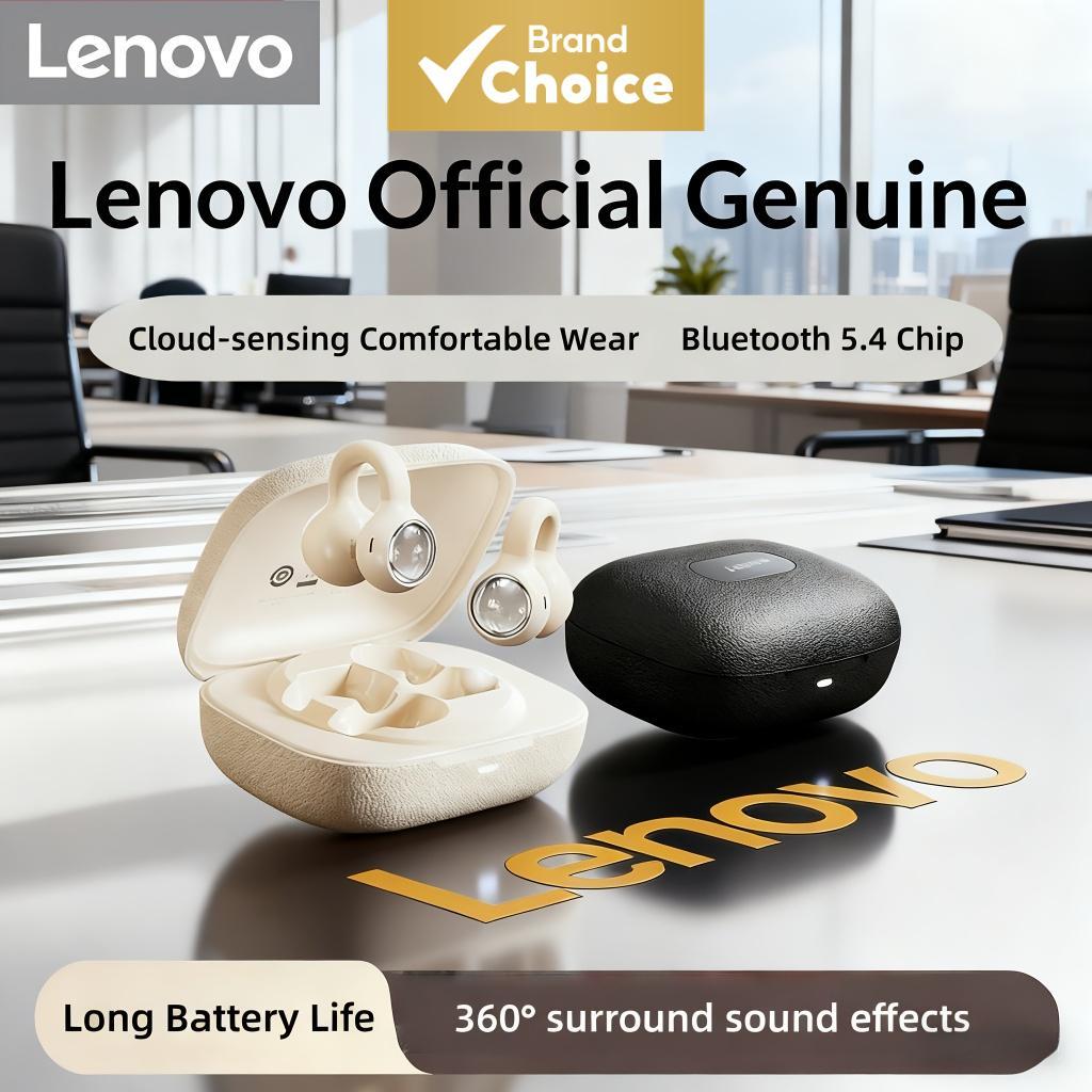 Lenovo EA430 Fones De Ouvido Abertos Clip Bluetooth 5.4 Sem Fio 360 Surround Som Chamada Com Cancelamento De Ruído Bater