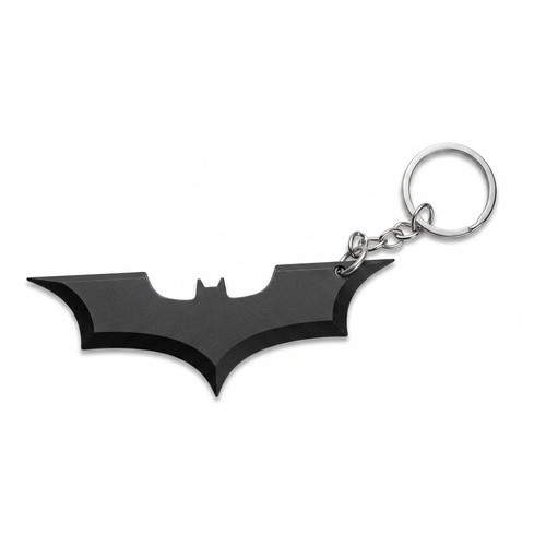 Chaveiro Batman Morcego Preto Geek Dc Preto Preto