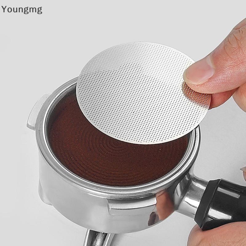 [Youngmg] Filtro De Café Reutilizável 51/53/58mm , Malha Resistente Ao Calor , Cafeteira , Máquina , Para Alça , Tela Pu