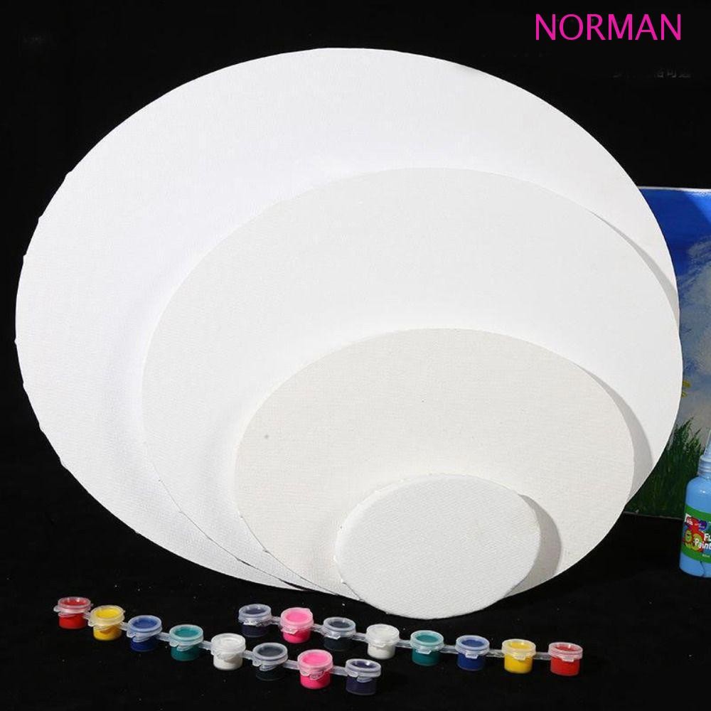 Tela De Óleo Oval NORMAN , Quadro De Pintura Em Branco , Artista De Prancheta De Vários Tamanhos De Algodão Grosso
