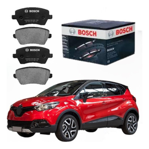 Pastilha Freio Diant Bosch Renault Captur 1.6 2017 A 2019 em Oferta na Shopee