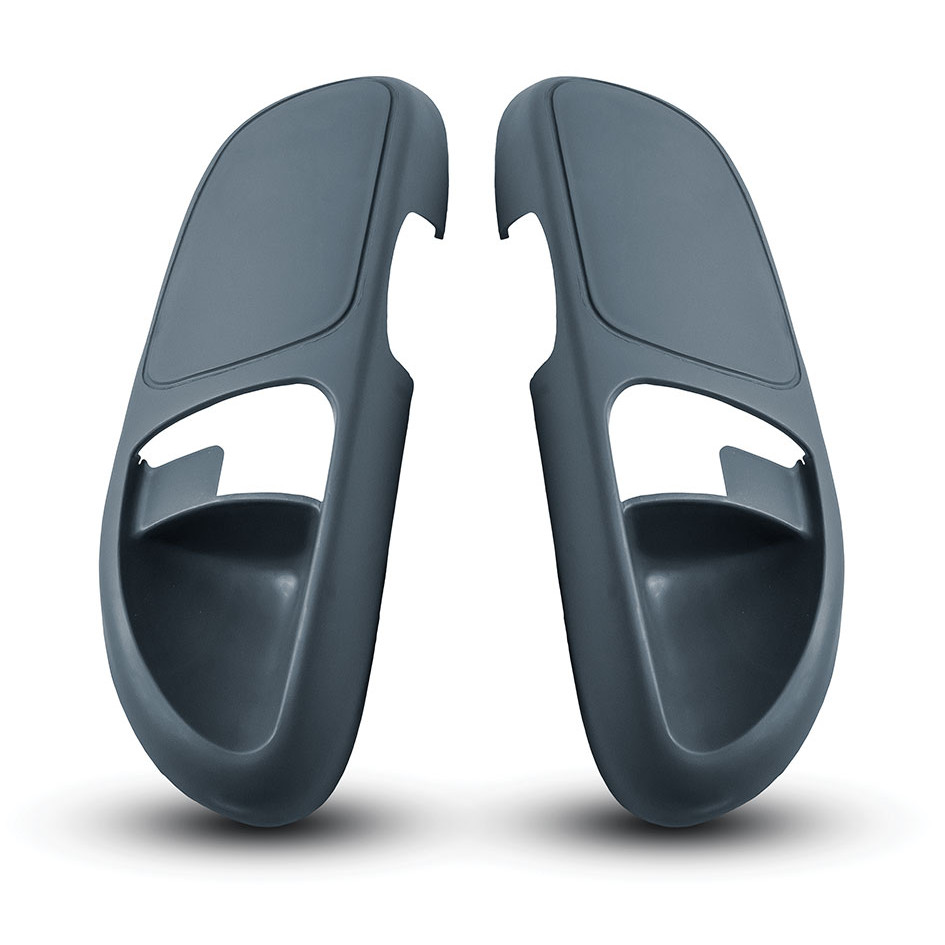 Par de Moldura da Maçaneta Gol Parati G2 ou G3 (Traseiro) Sem Furo Cinza em Oferta na Shopee