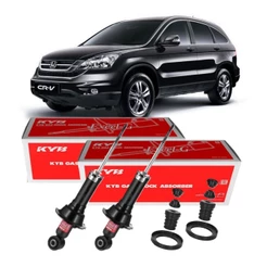 PAR AMORTECEDOR TRASEIRO CRV 2007 ATÉ 2011 KAYABA + KITS