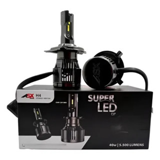 Lâmpada Super Led Asx 6000k 40w 12/24v 5500 Lumens H1 Branco-frio em Oferta na Shopee